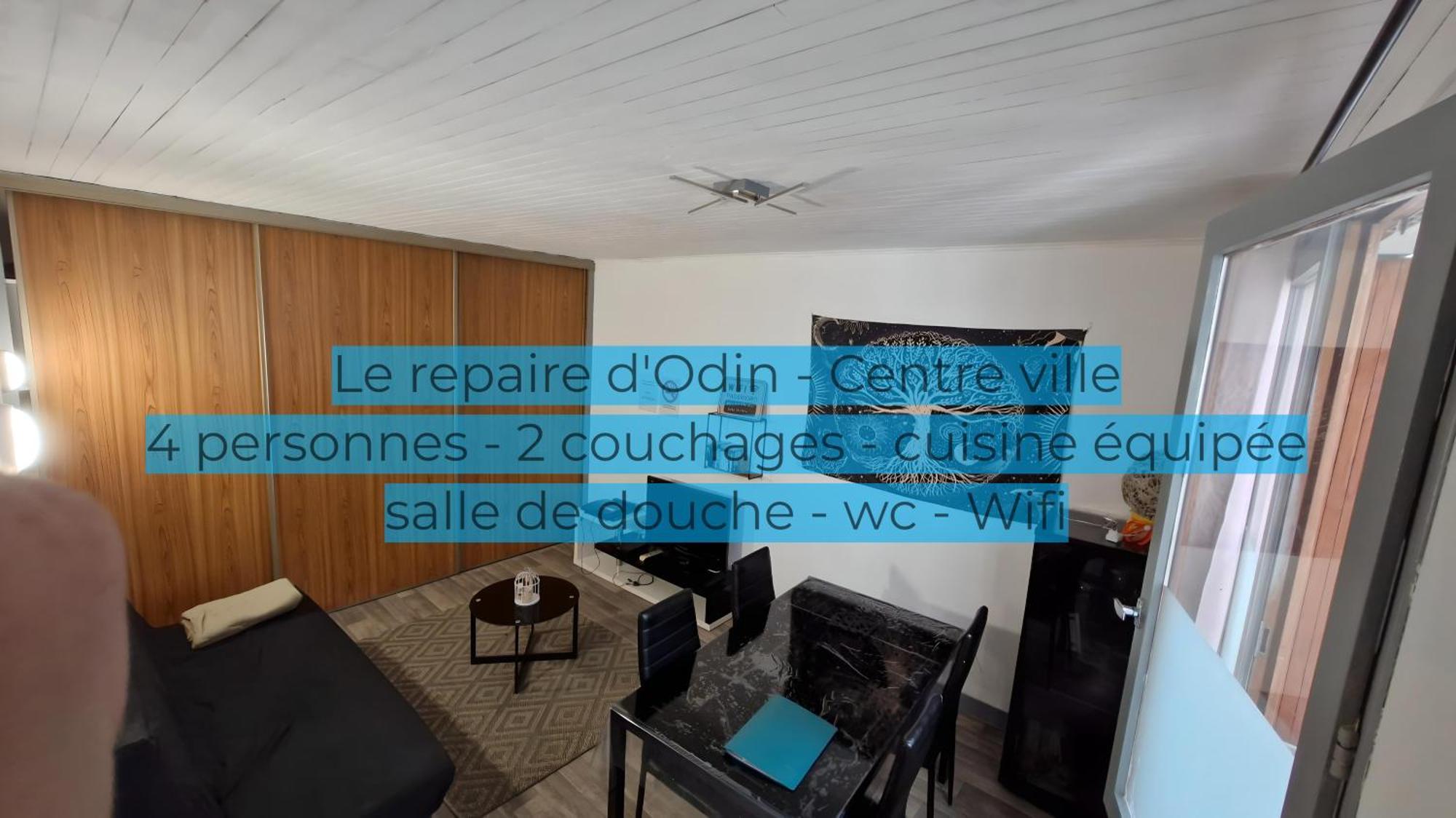 Le Repaire D'Odin - Au Coeur Du Centre Ville Saint-Claude Bagian luar foto